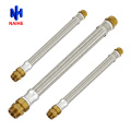 China manufacturer aluminum wire / stainless steel wire braided metal PUMP hose F 3/4 X M 3/4 for PUMP